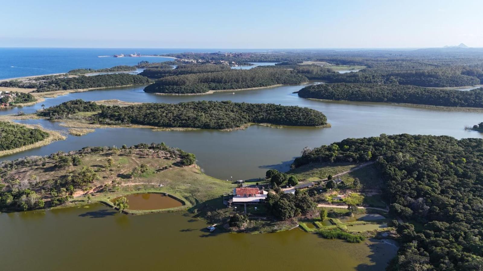 Pousada Peninsula Santa Rita Гуарапари Екстериор снимка